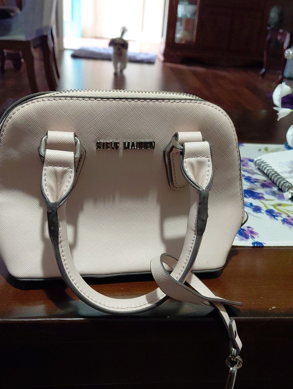 Steve Madden Blush Dome Mini Satchel